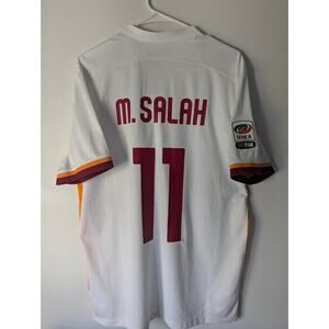 Roma Salah 2015/16 Away Jersey Men’s Large Serie A Patched